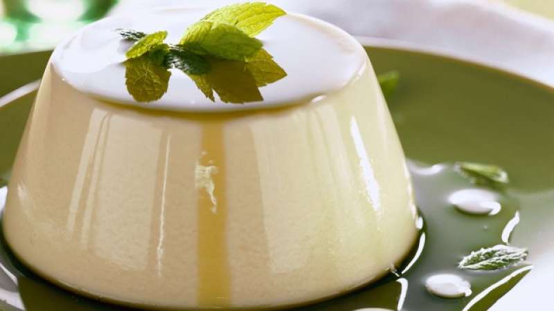 Budino alla menta