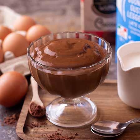 Budino Danette al cioccolato