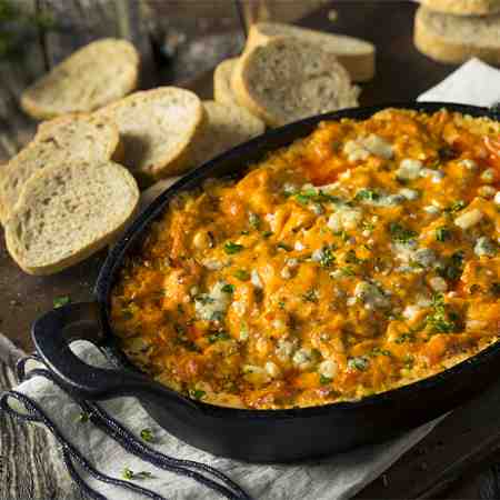 Buffalo chicken dip