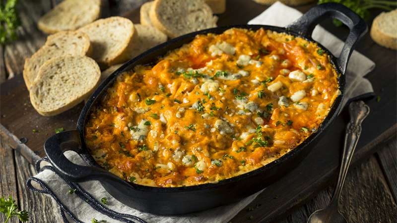 Buffalo chicken dip