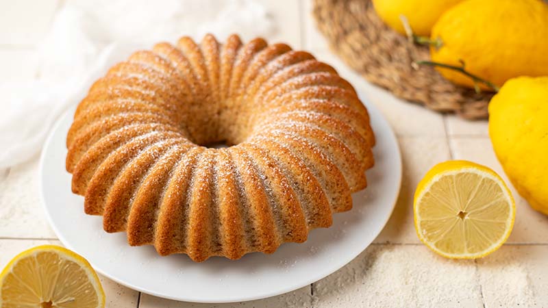 Bundt cake al limone