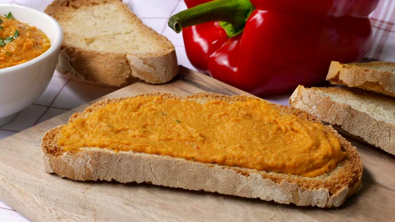 Bruschette Con Pate Di Peperoni Ricette Bimby