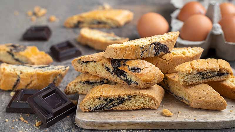 Cantucci al cioccolato