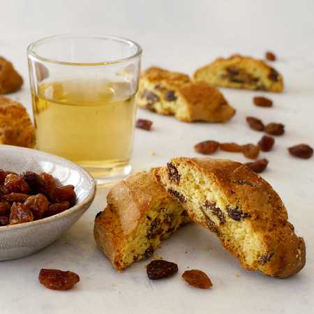 Cantucci all'uvetta