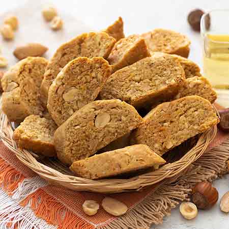 Cantucci mandorle e nocciole