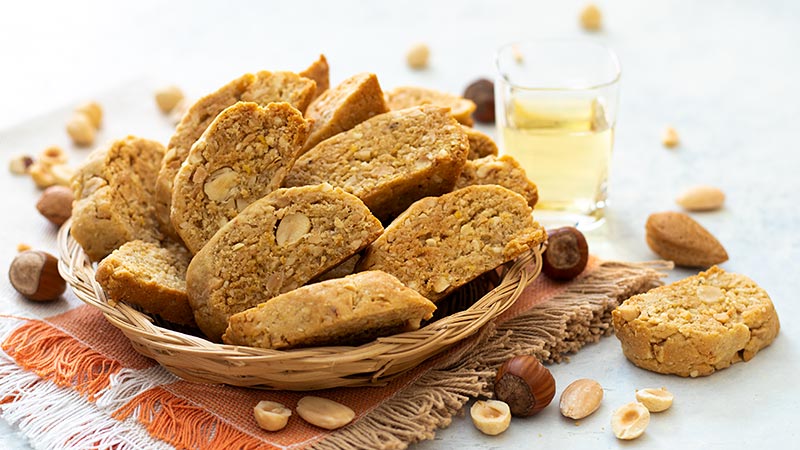 Cantucci mandorle e nocciole