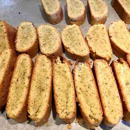 Cantuccini al pistacchio