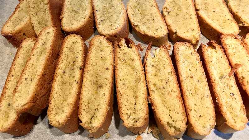 Cantuccini al pistacchio