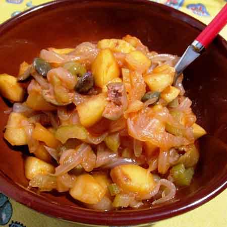 Caponata di mele siciliana