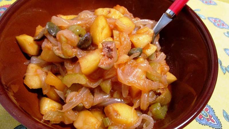 Caponata di mele siciliana