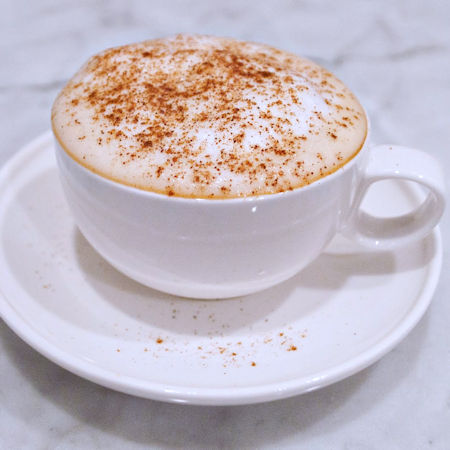 Cappuccino con caffè solubile
