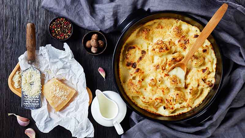 Cauliflower cheese