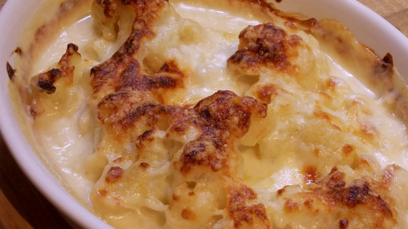 Cavolfiore al gratin