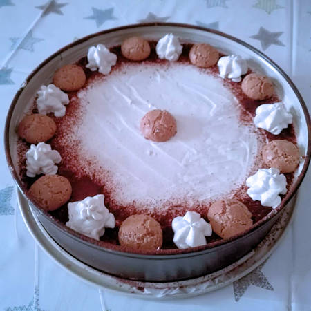 Cheesecake agli amaretti