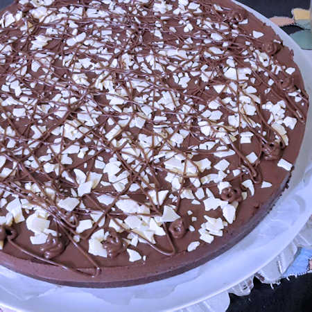 Cheesecake al cioccolato