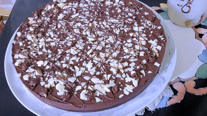 Cheesecake al cioccolato