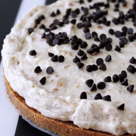 Cheesecake al cocco con Pan di Stelle