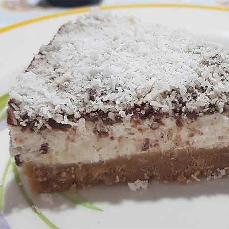 Cheesecake al cocco senza cottura