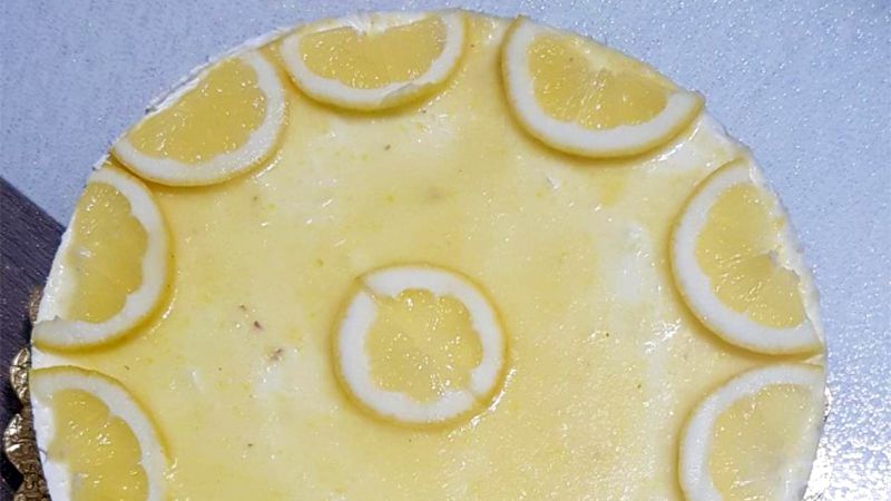 Cheesecake al limone