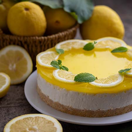 Cheesecake al limone