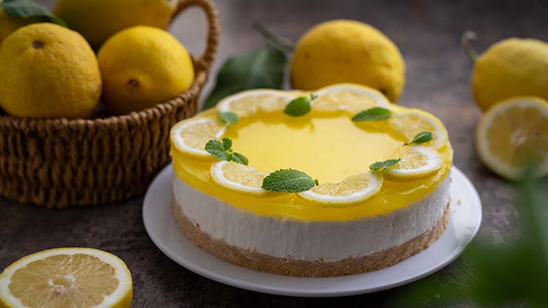 Cheesecake al limone