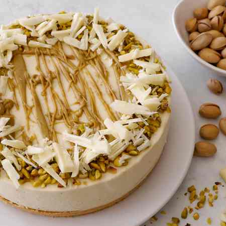 Cheesecake al pistacchio