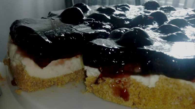 Cheesecake all'amarena