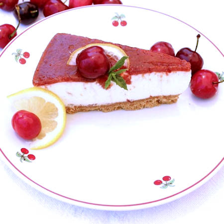 Cheesecake alle ciliegie