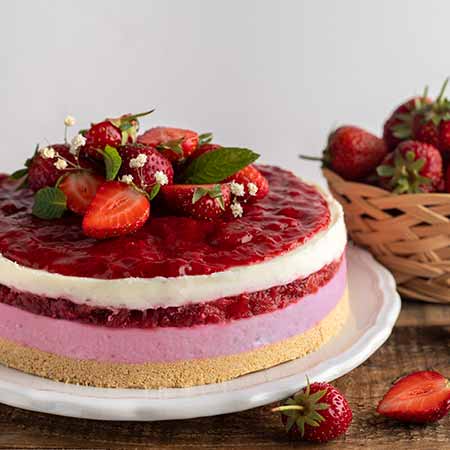 Cheesecake alle fragole