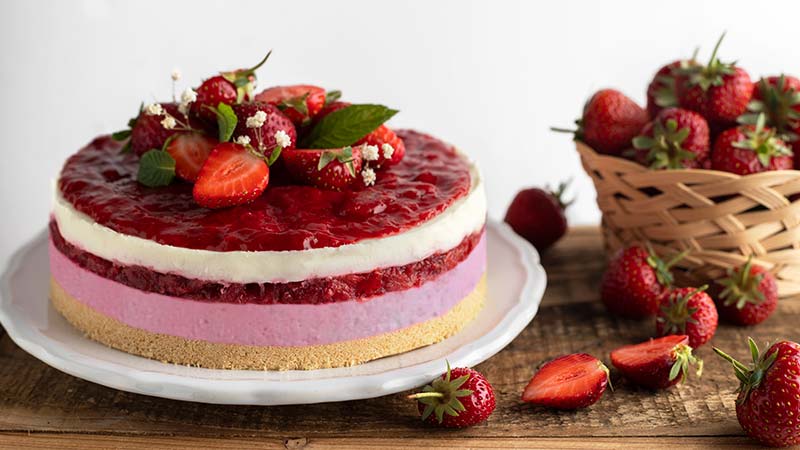 Cheesecake alle fragole