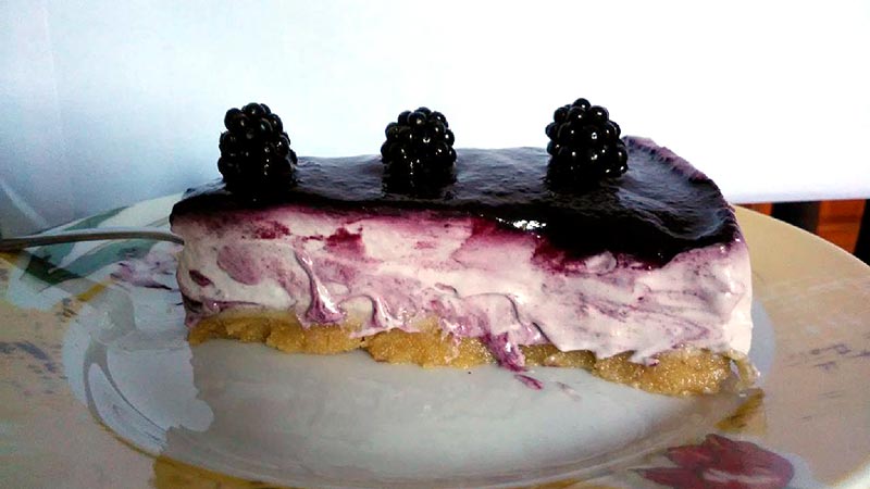Cheesecake alle more