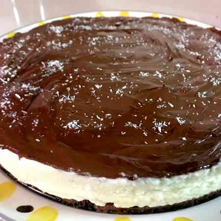 Cheesecake Bounty senza gelatina