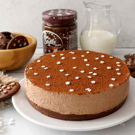 Cheesecake con crema Pan di Stelle