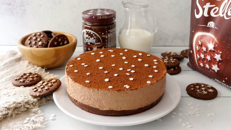 Cheesecake Con Crema Pan Di Stelle Ricette Bimby