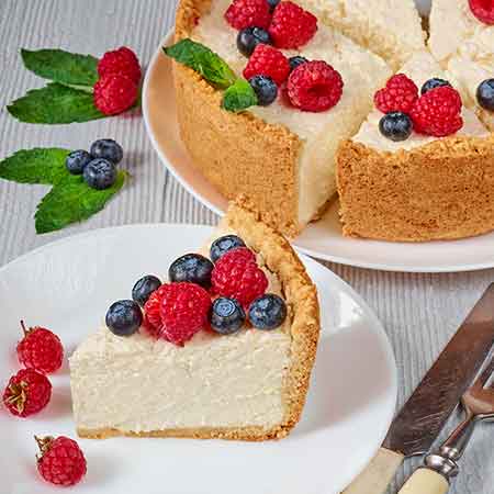 Käsekuchen cheesecake quark