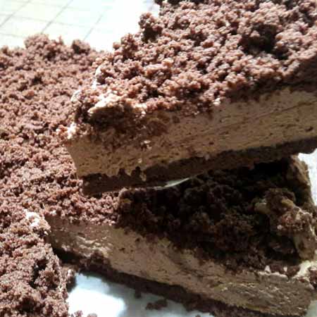 Cheseecake cioccolato e burro di arachidi