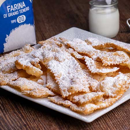 Chiacchiere allo yogurt