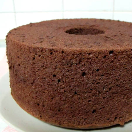 Chiffon cake al cacao