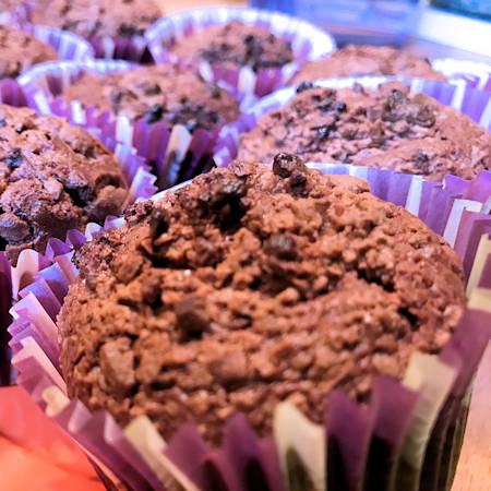 Chocolate muffin