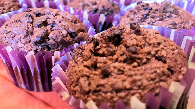 Chocolate muffin