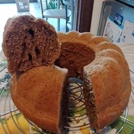 Ciambella al caffè e arancia