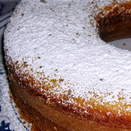 Ciambella al cocco con farina di kamut