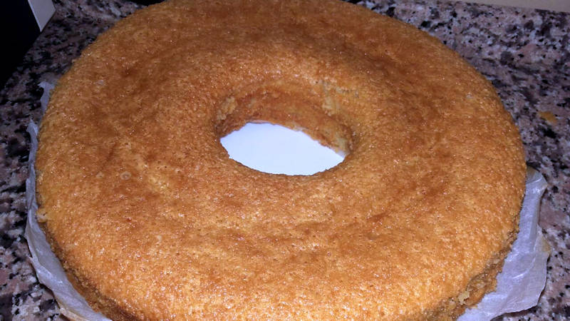 Ciambella al cocco veloce