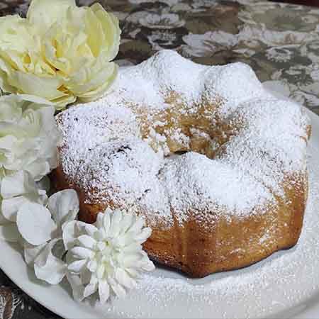 Ciambella al latte condensato veloce