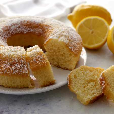 Ciambella al limone semplice