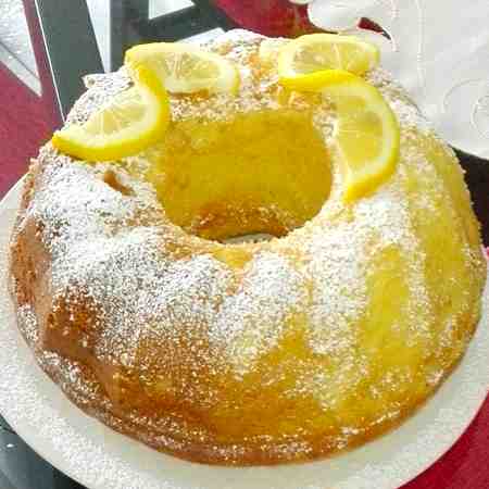 Ciambella al limone senza burro