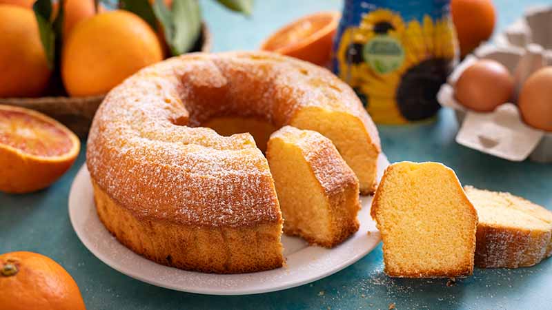 Ciambella all'arancia