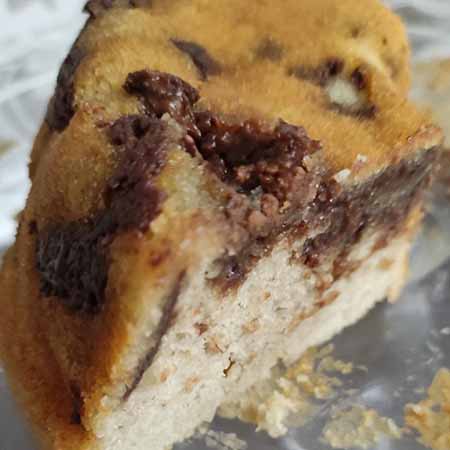 Ciambella banana e cioccolato