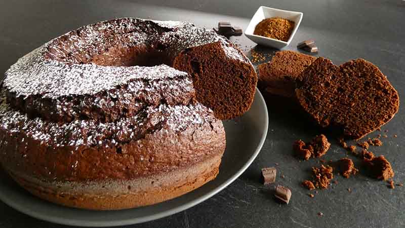 Ciambella cioccolato e caffè