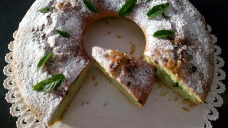 Ciambella dolce menta